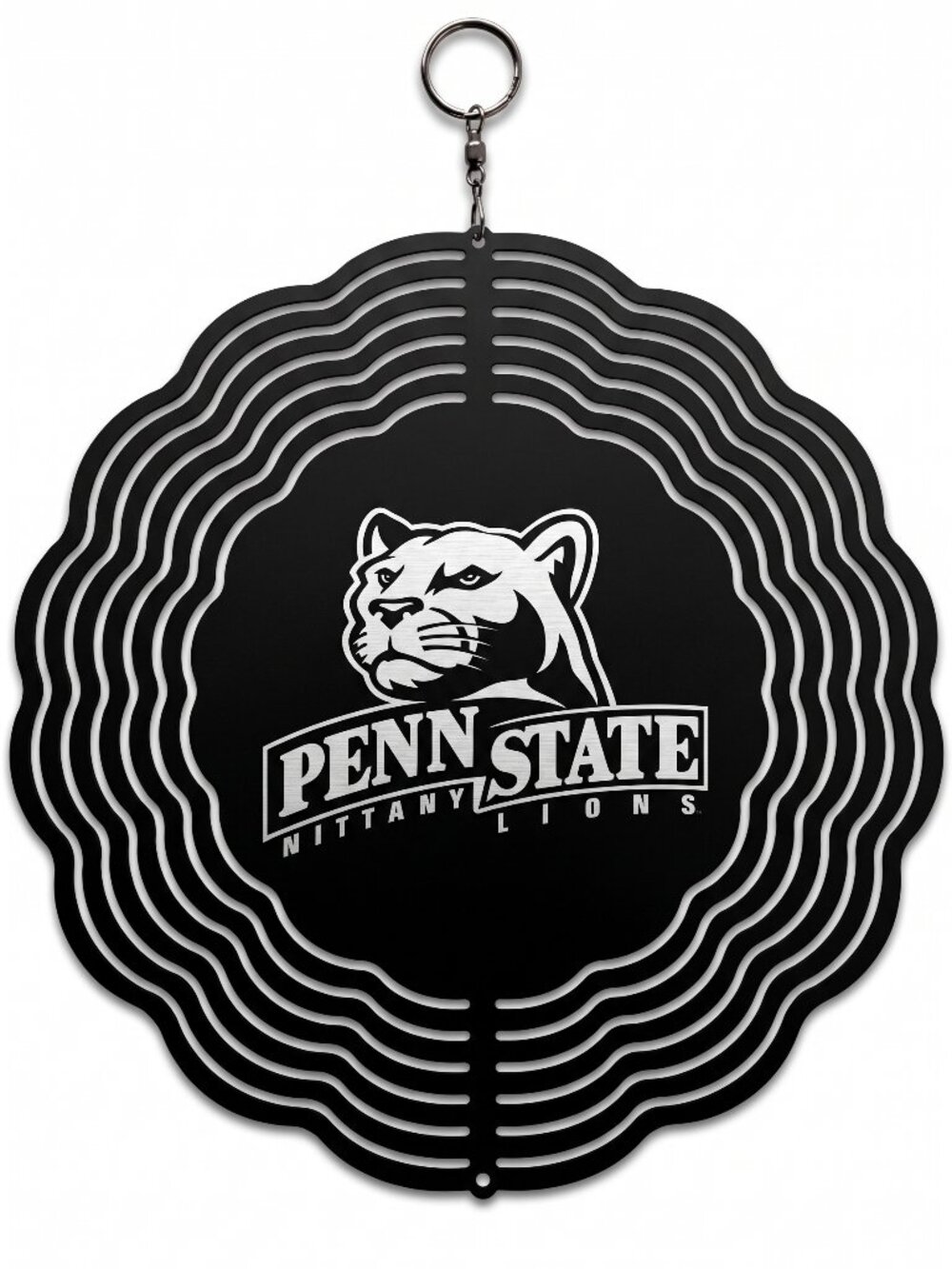 10" Penn State Nittany Lions Kinetic Wind Spinner - Hanging Metal Yard Decor